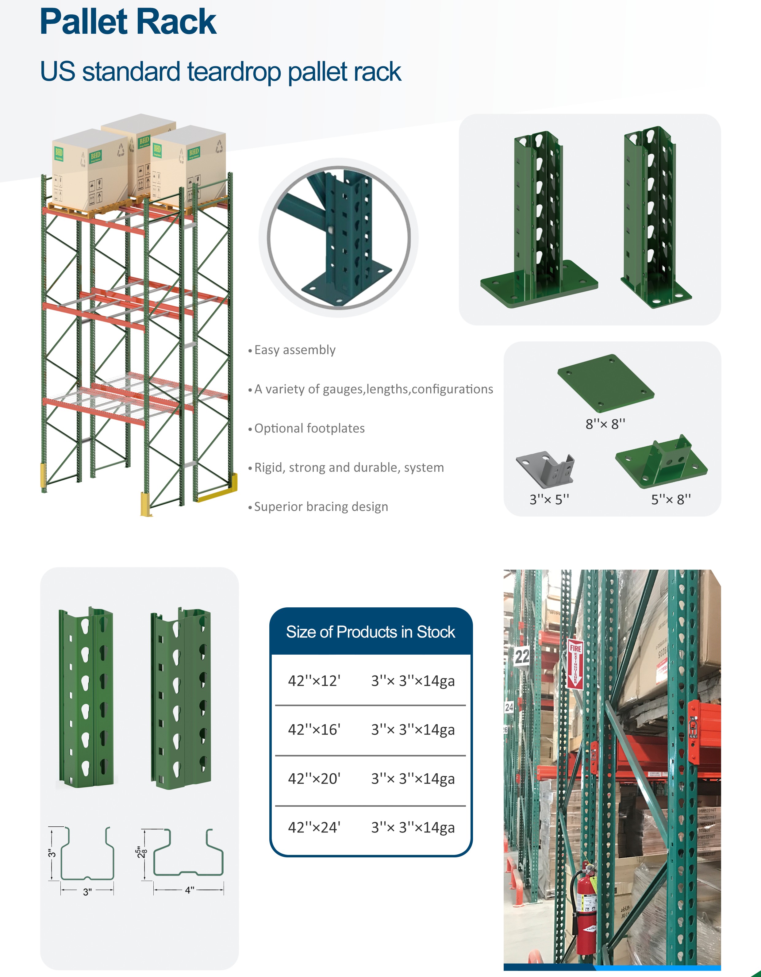 Racking Structure Details