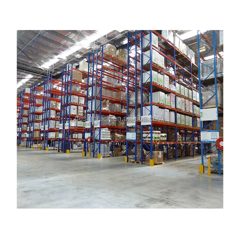 Galvanized Steel Standard Size Warehouse Heavy Duty Selective Pallet Racking