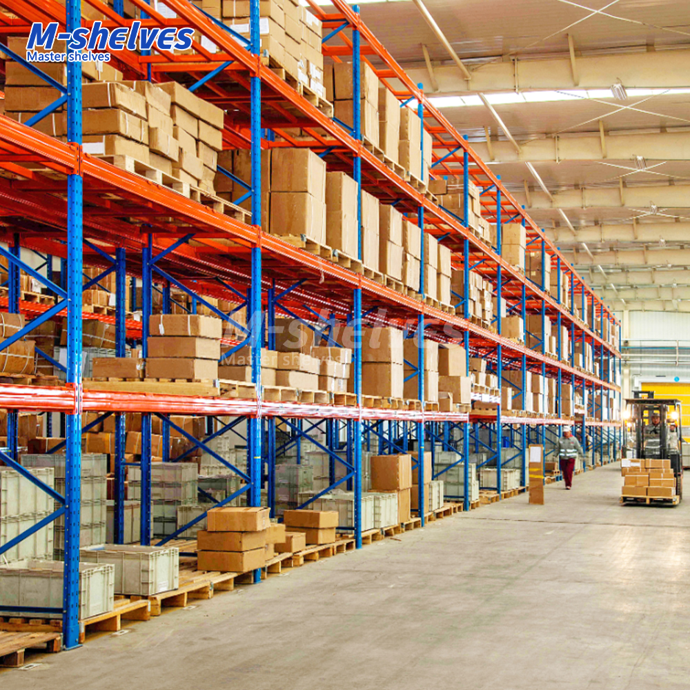 Metal Rack Storage Shelf Heavy Duty Selective Pallet Beam Racking for Industrial Warehouse Pallet Cargo
