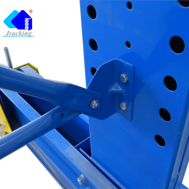 Jracking Structural Heavy Duty Portable Powder Coated Cantilever Rack For Long Materials