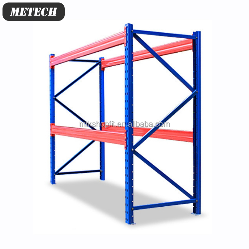 High-Grade Single-Sided Steel Pallet Rack Heavy-Duty Warehousing Equipment with High Load-Bearing Capacity