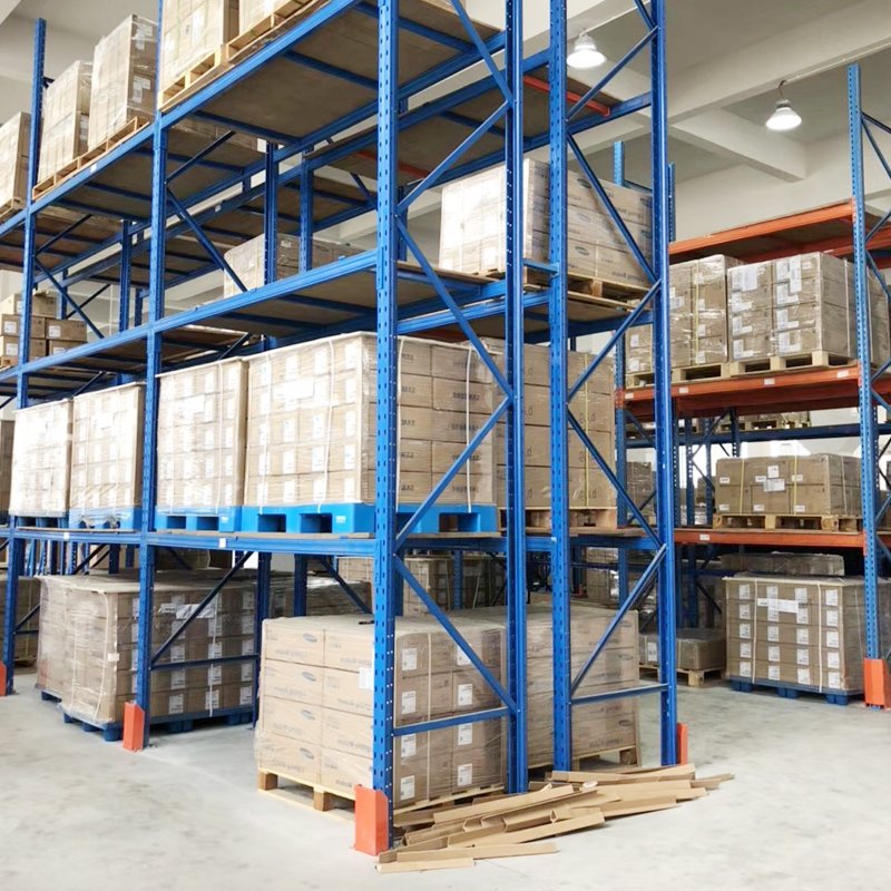 Galvanized Steel Standard Size Warehouse Heavy Duty Selective Pallet Racking