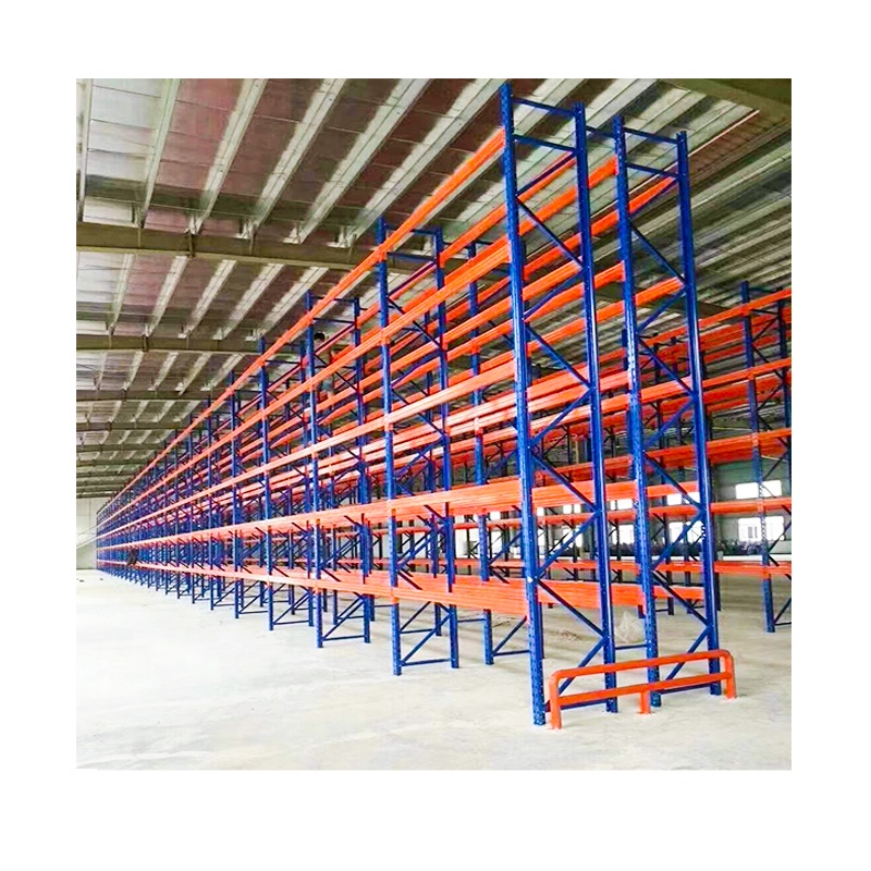 Certificated Warehouse Racking Long Span Garage Shelving Unit Durable Heavy Duty Shelf Factory Direct Sales