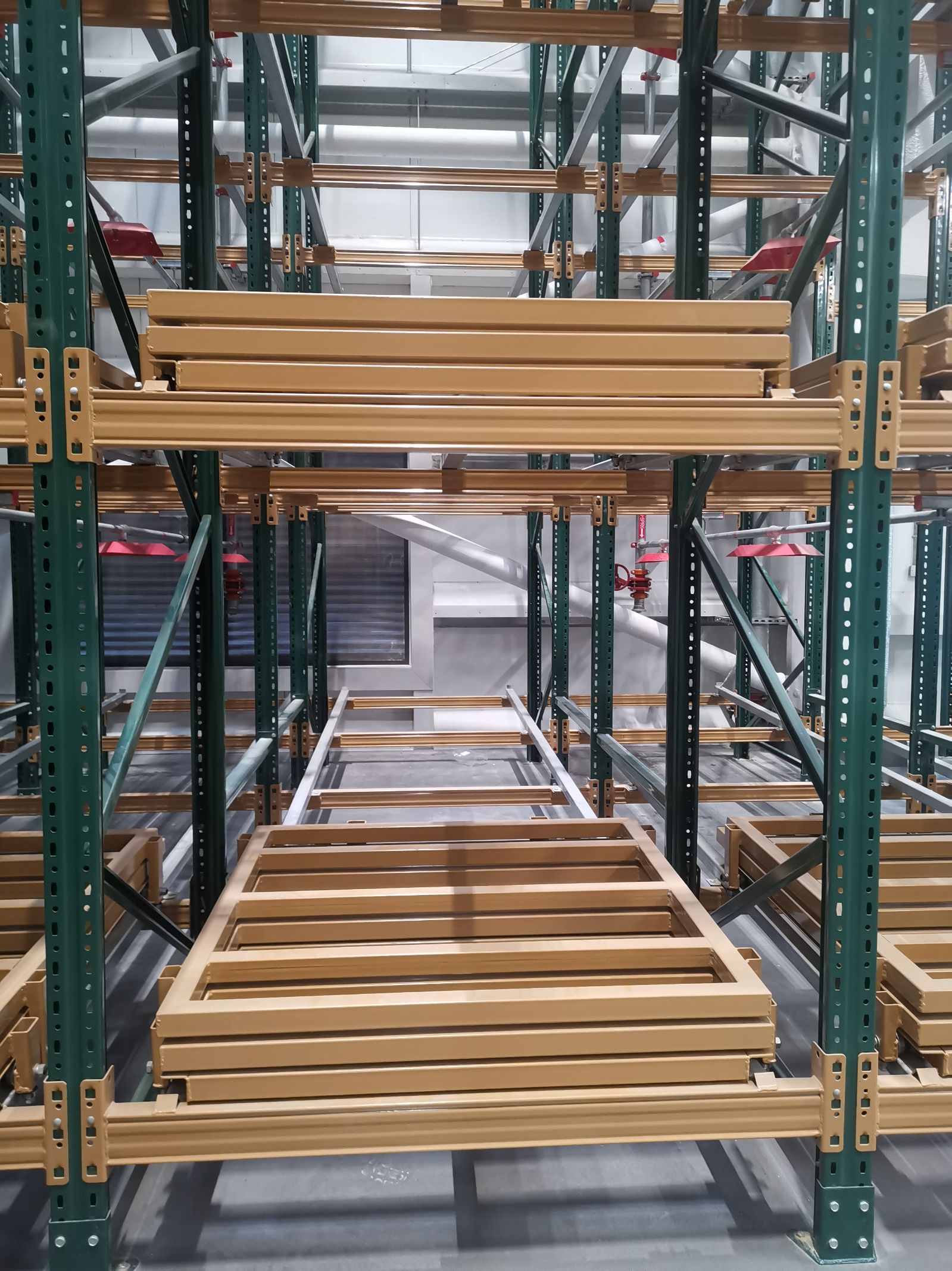 Push-Back Rack System
