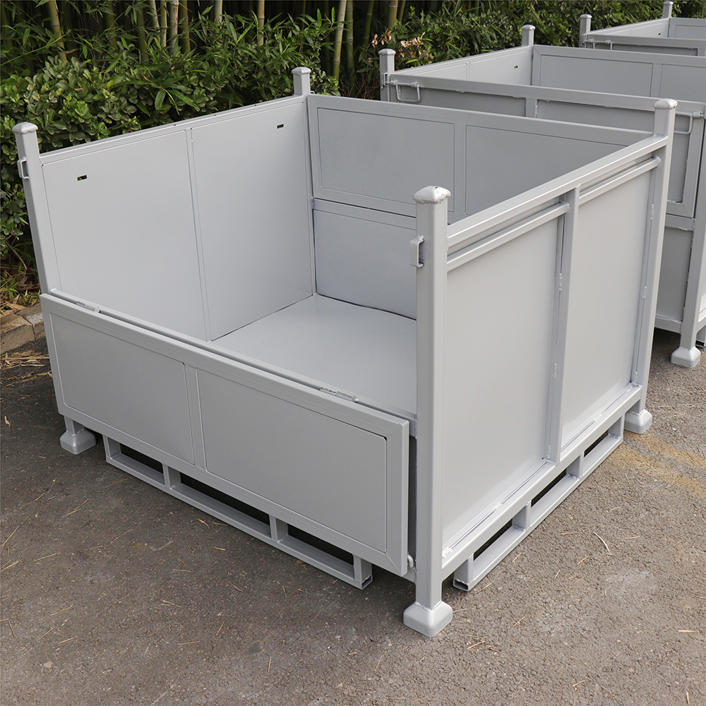 Wire Mesh Metal Pallet Box View 6