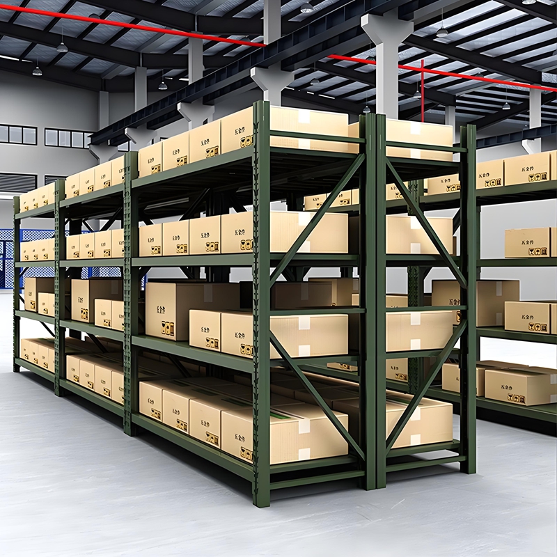 High Capacity Durable Steel Pallet Racks Medium Shelf New EU Standard Warehouse Rack System for Order Fulfillment