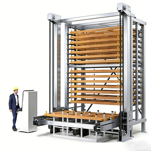 Intelligent Vertical Sheet Metal Storage Warehouse Heavy Duty Industrial Racking System
