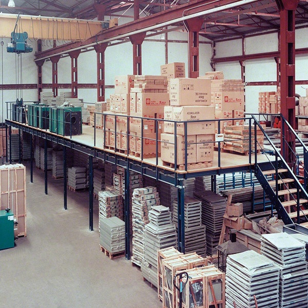 Stable Steel Structure Mezzanine Floor Of Heavy Duty Metal Pallet For Warehouse Storage Goods