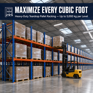 Large Scale E-Commerce Warehouse Pallet Racking