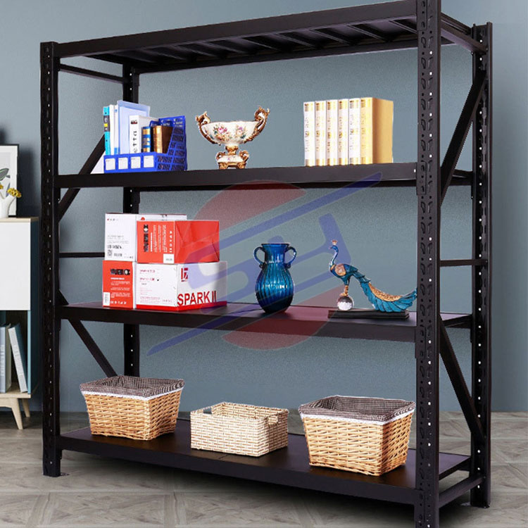 China Factory Warehouse Metal Pallet Racking Systems Easy-to-Install Boltless 5 Layer Steel Units