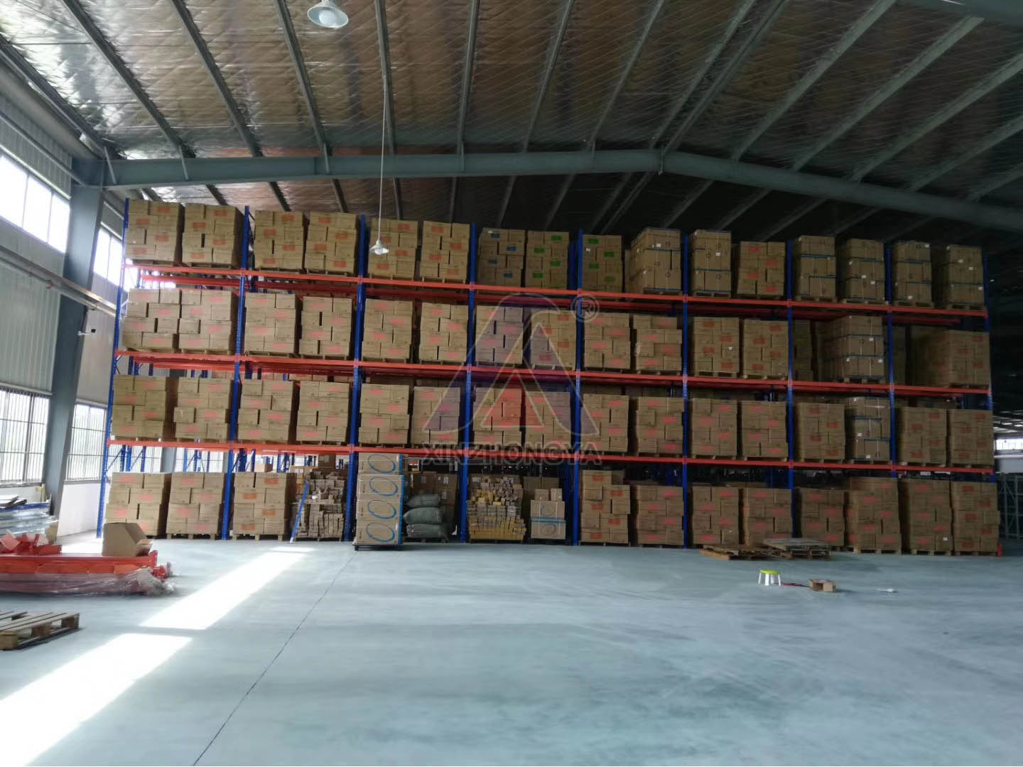 Q235b Steel Single Deep Double Side Selectivo Slective Pallet Storage Rack Warehouse Equipment