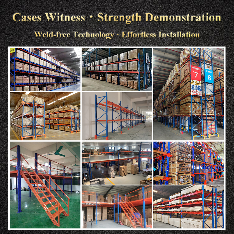 Industrial Stacking Heavy Duty Long Span Shelving Estanteria Storage Metal Shelf Rack for Warehouse