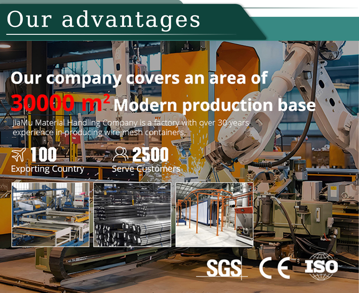 Collapsible Light Duty Steel 5-Layer Powder Coated Pallet Stacking Rack Industrial Nestainer for Warehouse Storage