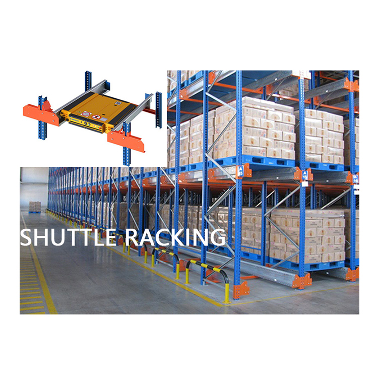 Heavy Duty Industrial Shuttle Rack Adjustable Steel Automated Pallet System for High Load Capacity and Dense Storage