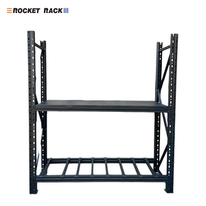 Heavy Duty Selective Pallet Rack with Wire Mesh Decking