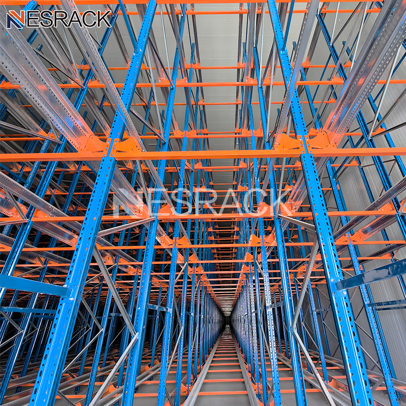 High Density Durable Radio Shuttle Rack High-Quality Heavy Duty Warehouse Pallet Shelves Industrial Storage Racking System