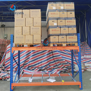 Heavy Duty Iron Metal Mobile On-Track Pallet Racking Systems