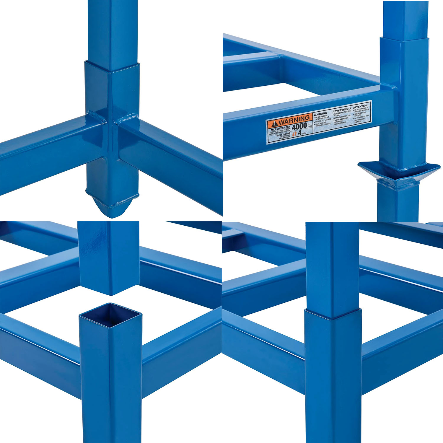 China Made Portable Stacking Racks Shelves Warehouse Storage Rack With Low Price