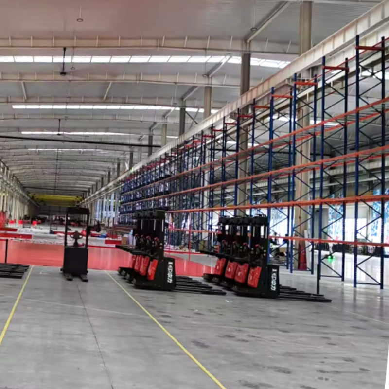 2-5 Tier Wide Aisle Heavy Load Pallet Racking for Automated Warehouse Online Order Fulfillment Hub